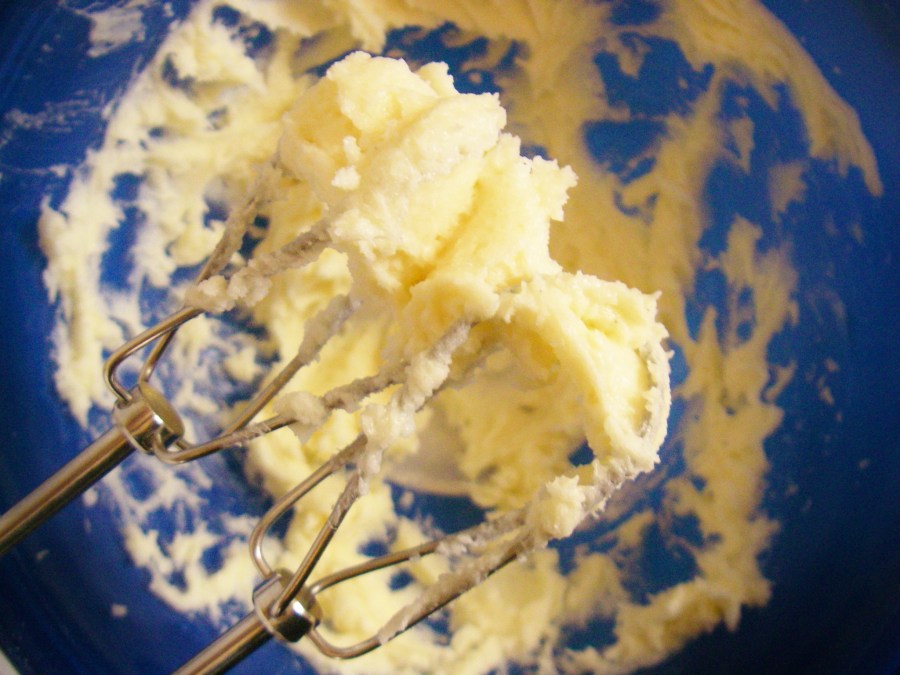 Butter, sugar, and vanilla
