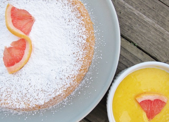 Grapefruit cake 1
