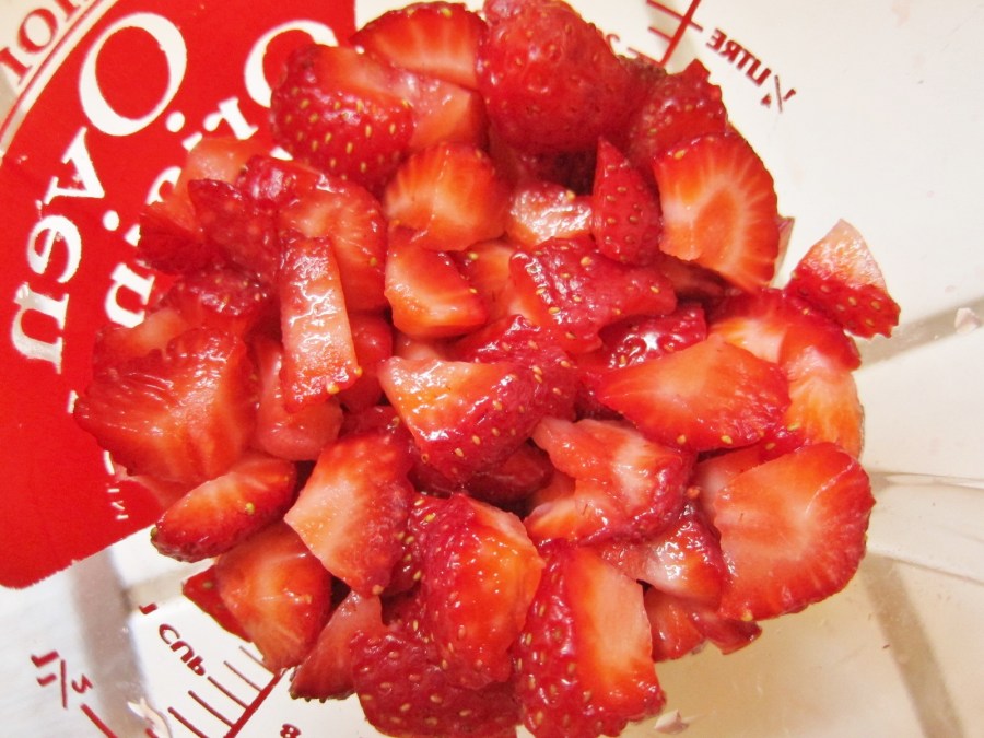 Chopped berries