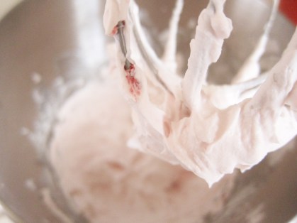 Strawberry frosting