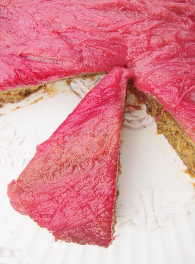 Rhubarb Banana Skillet Cake (20)