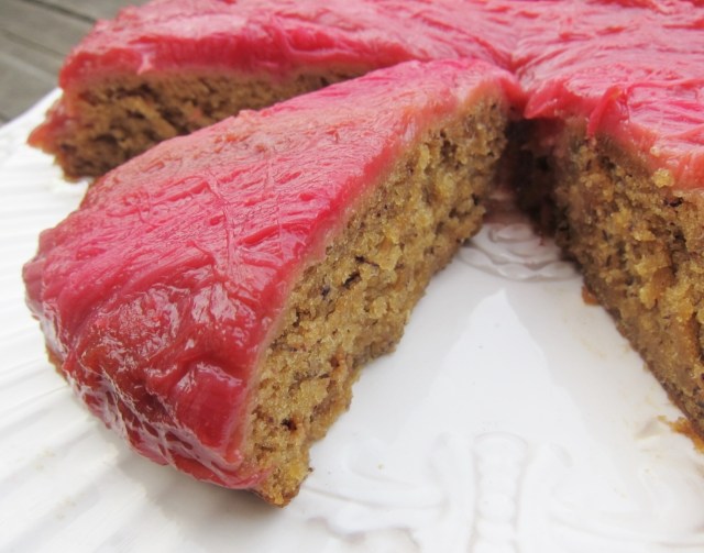 Rhubarb Banana Skillet Cake (22)