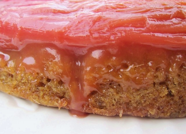 Rhubarb Banana Skillet Cake (5)