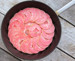 Pink Pearl Apple Skillet Cake (24)