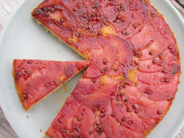 Pink Pearl Apple Skillet Cake (9)